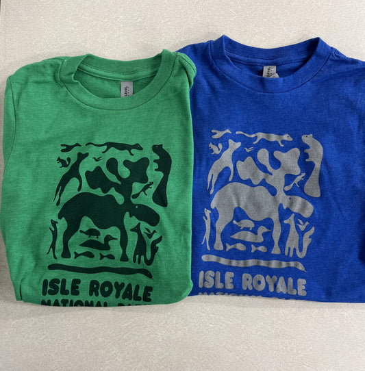 ISRO Animals T-shirt (youth)