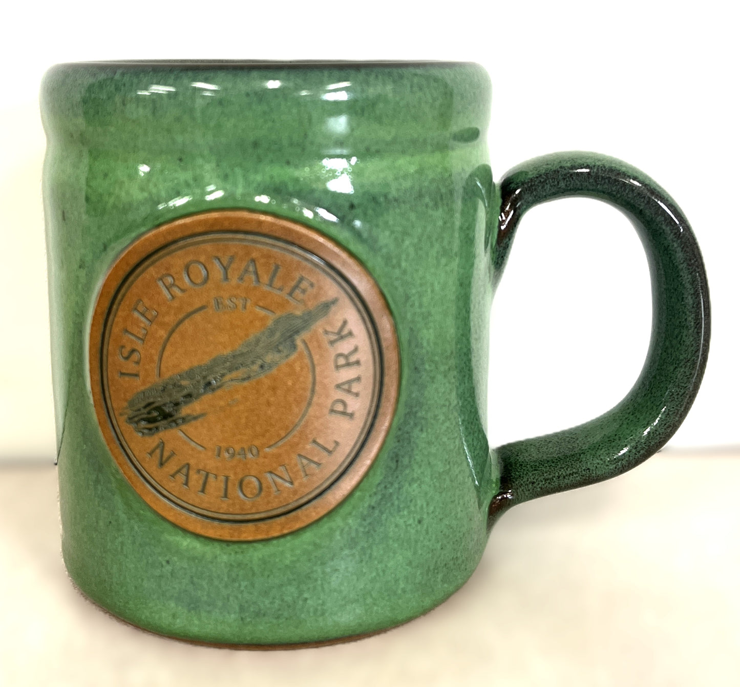 1816 Isle Royale Camper Mug, Jade