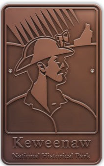 1905 - Keweenaw NHP Hiking Medallion