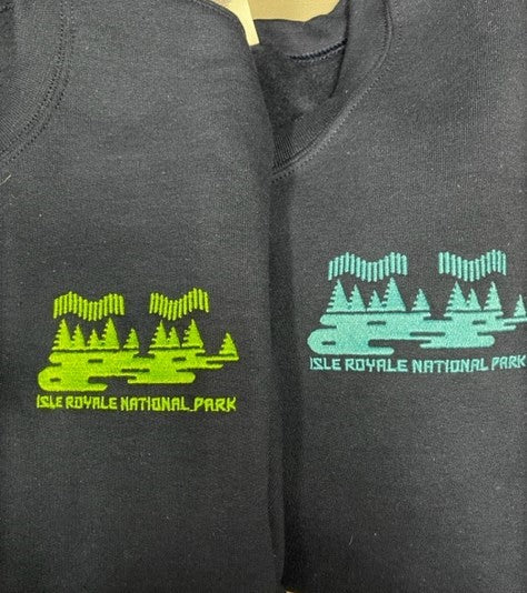 ISRO Navy embroidered Sweatshirt