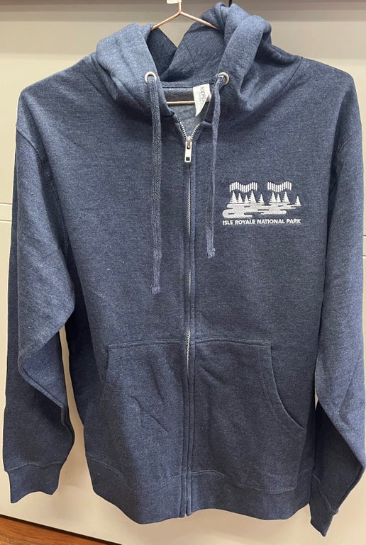 2XL Isle Royale Hooded Zip Sweatshirt