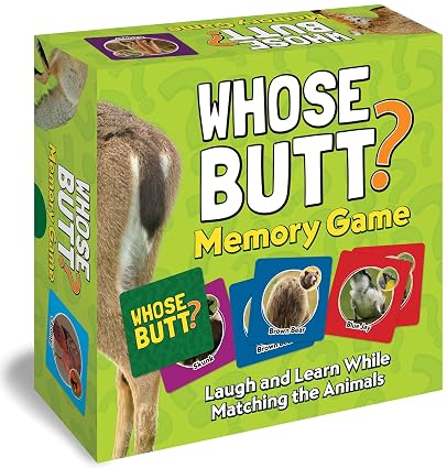1799 - Whose Butt? Memory Game