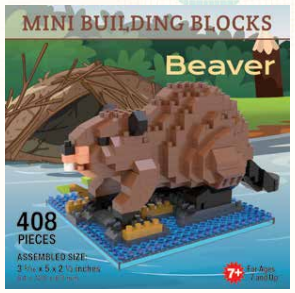 Beaver Mini Building blocks