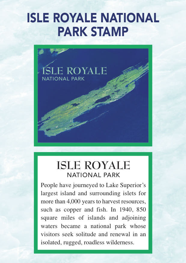 1002 Isle Royale Passport Sticker