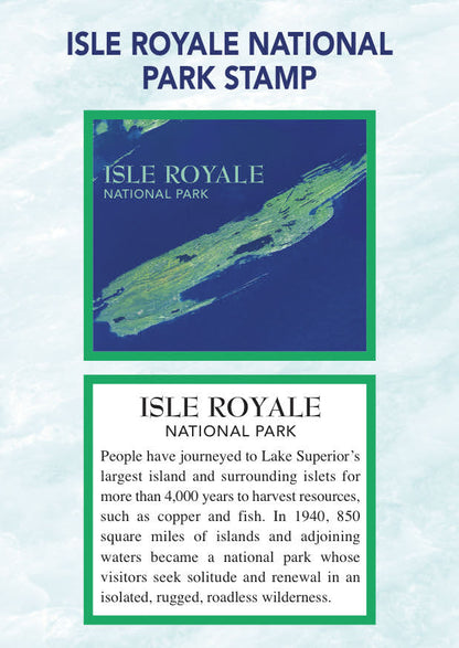 1002 Isle Royale Passport Sticker