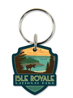 1524 IR Emblem Keychain