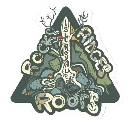 1582 - Roots, Rocks, Ridges!  Sticker