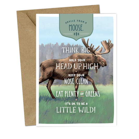 0990 Advice from a Moose greeting card