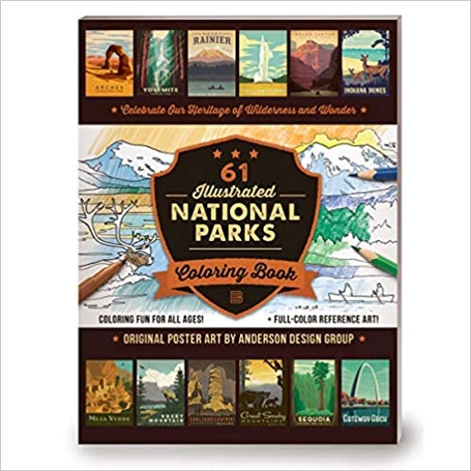 0200 61/62 Illustrated National Parks Coloring Book – Isle Royale and ...