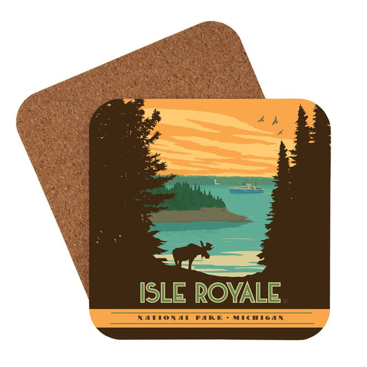 1509 Isle Royale Retro Coaster