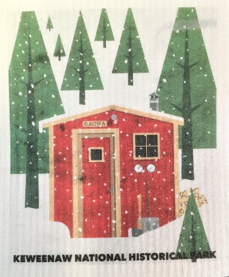 1703 Sauna Kitchen Cloth