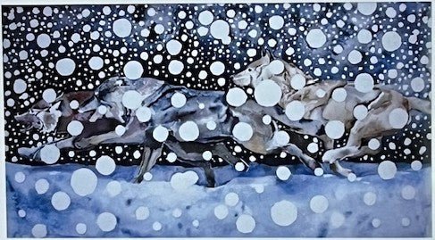 0973 Notecards with Rolf Peterson's artwork