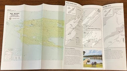 0750 USGS Reduced Size Isle Royale Map