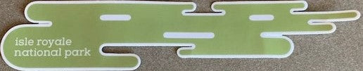 1095G Green Island Sticker