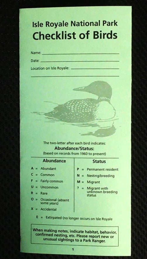 0906 ISRO Checklist of Birds