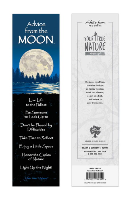 0995MN Advice from the Moon Bookmark