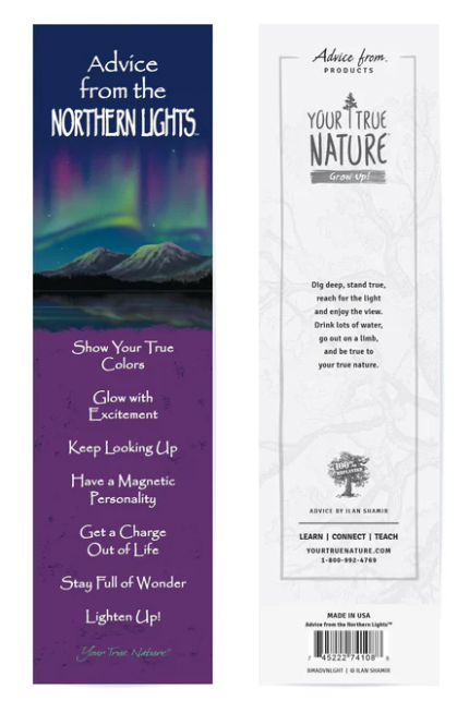 0995NL Advice from the Northern Lights Bookmark