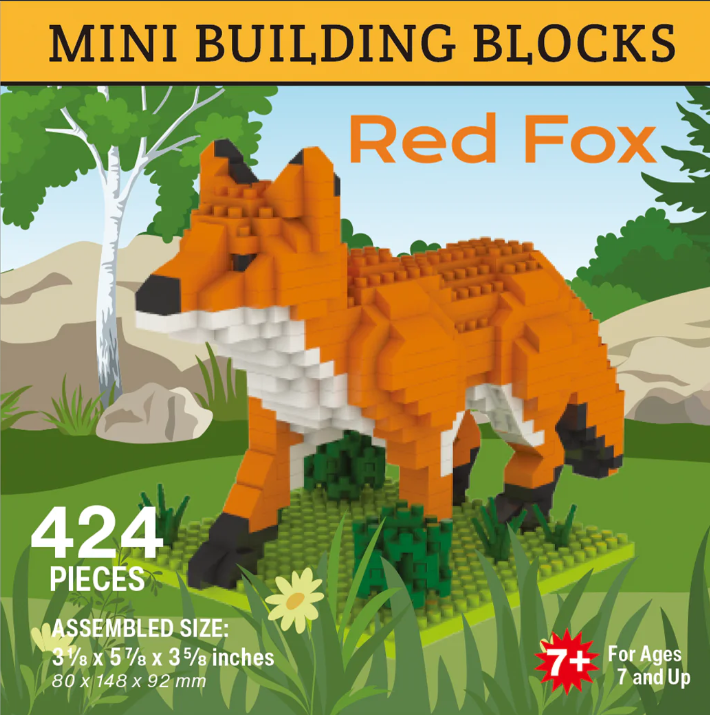 1358 Red Fox Mini Building Blocks – Isle Royale and Keweenaw Parks ...