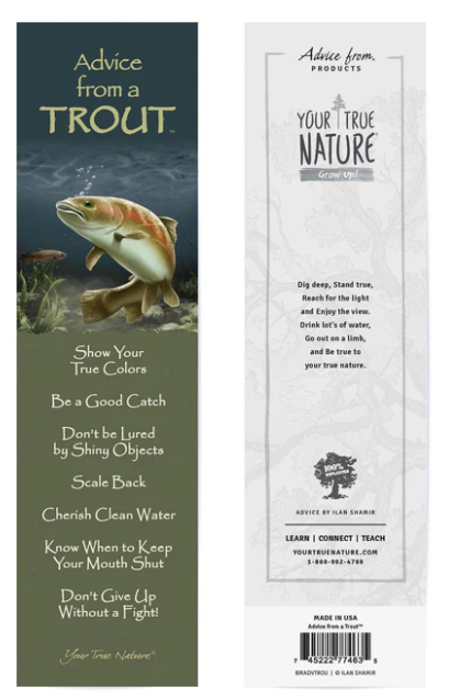0995T Advice from a trout Bookmark