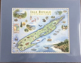 1806 Xplorer Matted Mini Map
